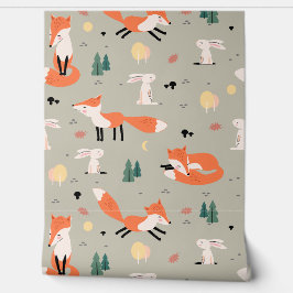 Hintergrundbild mit einer lustigen Illustration. Tapete