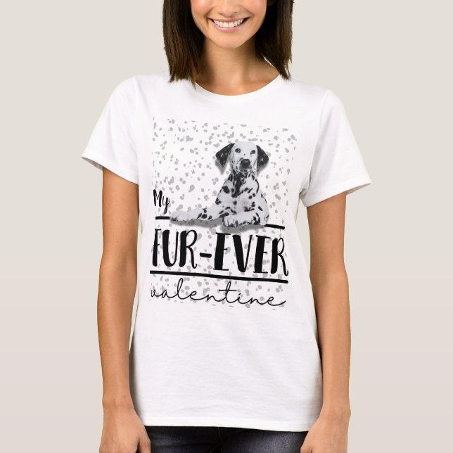 Hintergrunddruck "Mein ewiger Valentinstag" im Dal T-Shirt (Vorderseite)