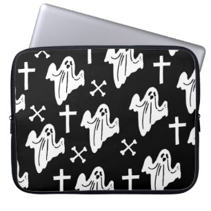 Hintergründe des Handzeichens Halloween Laptopschutzhülle