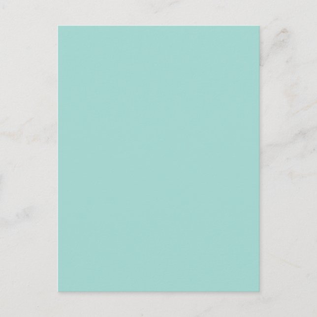 Hintergrundfarbe - Blau Postkarte (Vorderseite)