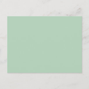 Hintergrundfarbe - Celadon Postkarte