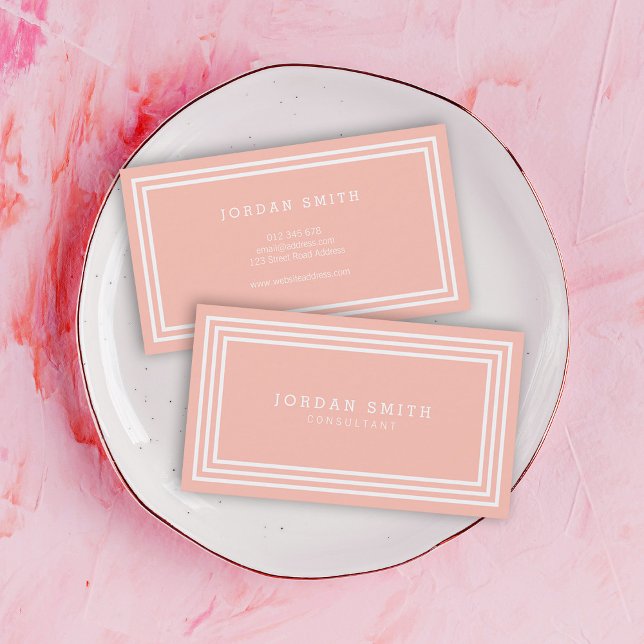 HINTERGRUNDFARBE MIT WEISSEN GRENZEN VISITENKARTE (Von Creator hochgeladen)