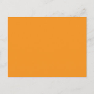 Hintergrundfarbe - Orange Postkarte