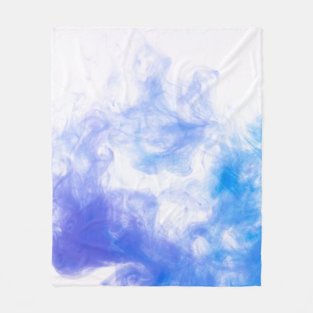 Hintergrundfarbe Rauchfarbe Fleecedecke (Vorderseite)