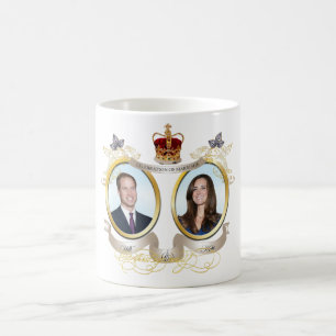 Hintergrundfarbe von Will und Kate zum selber mach Kaffeetasse