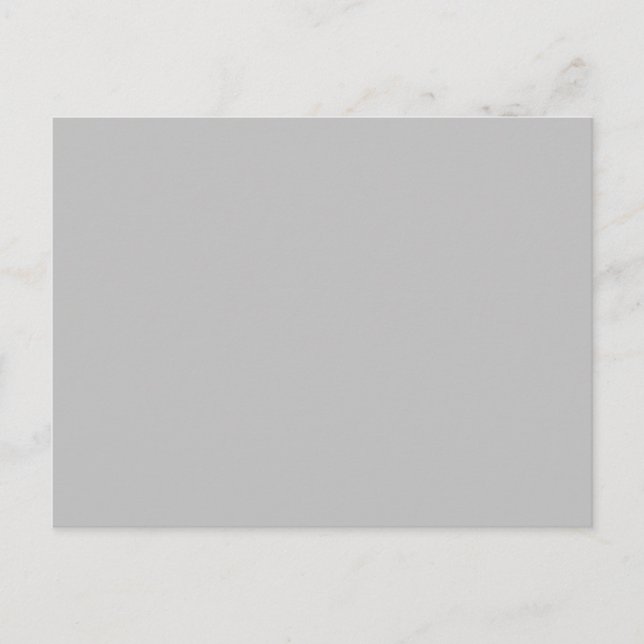 Hintergrundfarbe Vorlage Silver Grau Postkarte (Vorderseite)