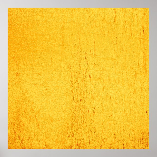 Hintergrundgoldene Textur gelb Poster (Vorne)