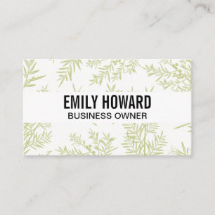 Hintergrundinformationen zu Juniper Branches Visitenkarte