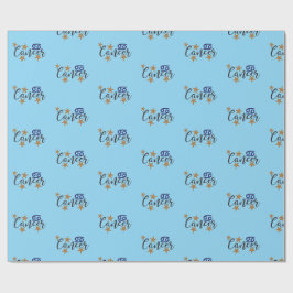 Hintergrundinformationen zum Blue Background des K Geschenkpapier