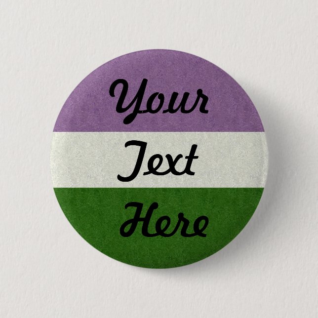 Hintergrundinformationen zum Genderqueer Pride Fla Button (Vorderseite)