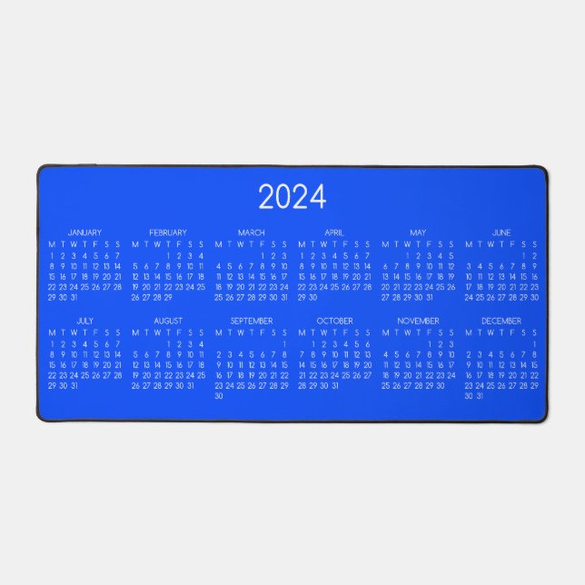 Hintergrundinformationen zum Kalender 2024 Schreibtischunterlage (Vorderseite)
