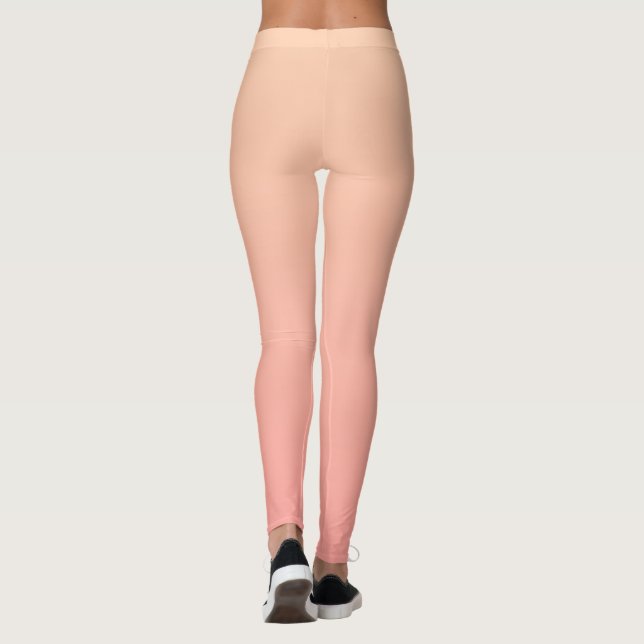 Hintergrundinformationen zum Peach Gradient Leggings (Rückseite)