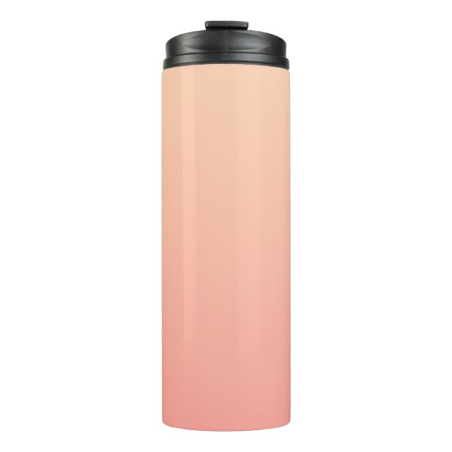 Hintergrundinformationen zum Peach Gradient Thermosbecher (Vorderseite)