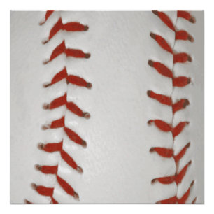 Hintergrundinformationen zum Softball-Muster Poster