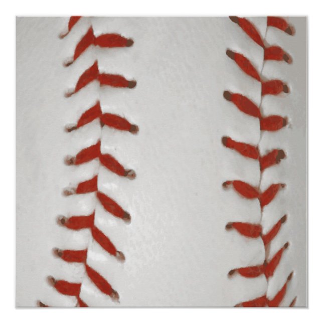 Hintergrundinformationen zum Softball-Muster Poster (Vorderseite)
