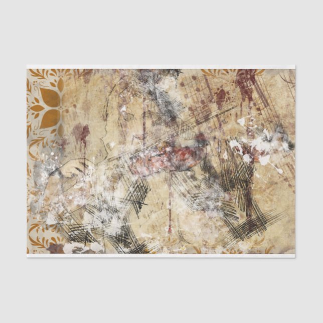 Hintergrundinformationen zur Kunstsammlung Seidenpapier (Vorderseite)