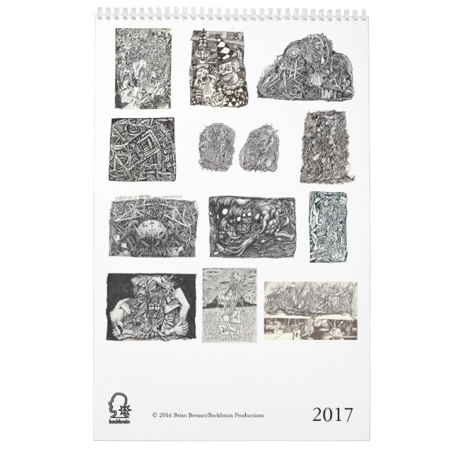 Hintergrundkalender 2017 kalender (Rückseite)
