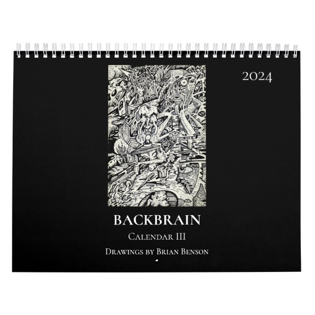 Hintergrundkalender III 2024 (Doppelseite) Kalender (Titelbild)