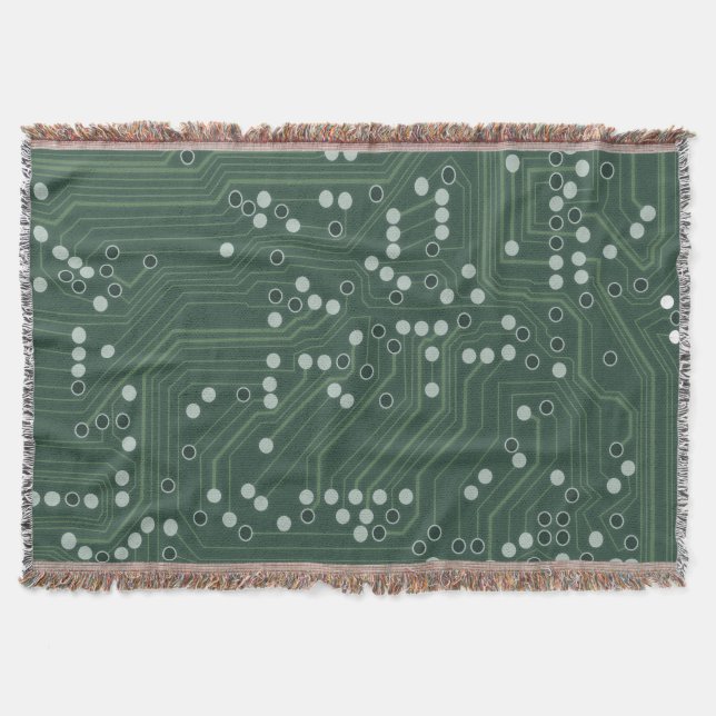 Hintergrundmuster Art des Green Circuit Board Decke (Vorderseite)