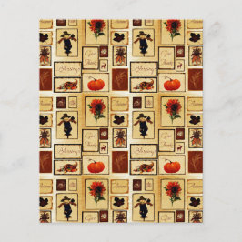 Hintergrundpapier für die Herbstkollektion