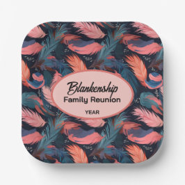 Hintergrundpapier über die farbige Wiedersehen-Fed Pappteller