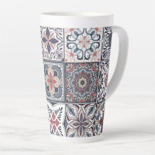 Hintergrundspuren/Talavera inspiriert Fliesen 2 Milchtasse