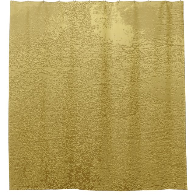Hintergrundstruktur Textur Gold Duschvorhang (Vorderseite)
