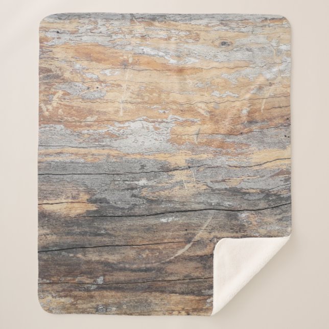 Hintergrundtextur alte schöne Baumstruktur, Beck Sherpadecke (Vorderseite)