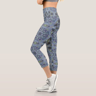 Hintergrundtextur Aquarell Capri Leggings
