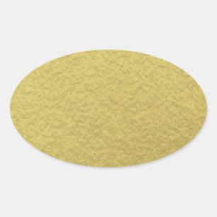 Hintergrundtextur der Goldfolie Ovaler Aufkleber