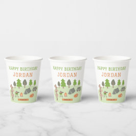Hinterhof Camping Geburtstag unter den Sternen Auß Pappbecher