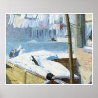 Hinterhof, Greenwich Village, John Sloan