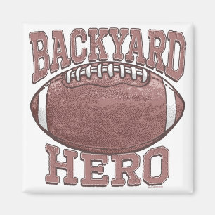 Hinterhof-Held-Fußball-Gang Magnet