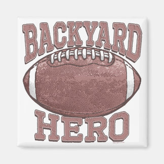Hinterhof Hero Football Gegerät Magnet