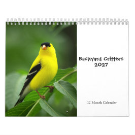 Hinterhof-Kreaturen 2027 Kalender