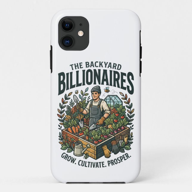 Hinterhof-Millionäre Case-Mate iPhone Hülle (Rückseite)