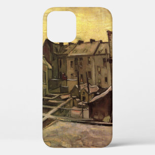 Hinterhöfe alter Häuser von Vincent van Gogh Case-Mate iPhone Hülle