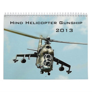 HinterKampfhubschrauber-Kalender Kalender