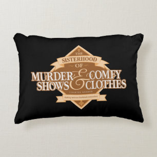 Hinterlassenschaft von Murdershows und Bekleidung Dekokissen
