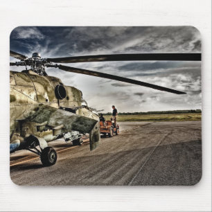 HinterMi-24 mausunterlage Mousepad