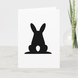 Hintern Bunny Card 1 Feiertagskarte