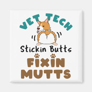 Hintern des Tierarztes und Fixin' Mutanten Magnet