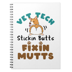 Hintern des Tierarztes und Fixin' Mutanten Notizblock