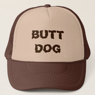 HINTERN DOG HAT TRUCKERKAPPE