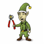 Hintern-Elf-Schnitt-Heraus Freistehende Fotoskulptur<br><div class="desc">Einen vor, glücklichen kleinen Hintern-Elf zu haben, Ihnen auf Ihrem Schreibtisch zurück zu betrachten, wie cool würde stellen sich das sein?</div>