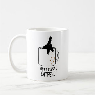 Hintern First, Cat-fee-Cat-Tasse Kaffeetasse
