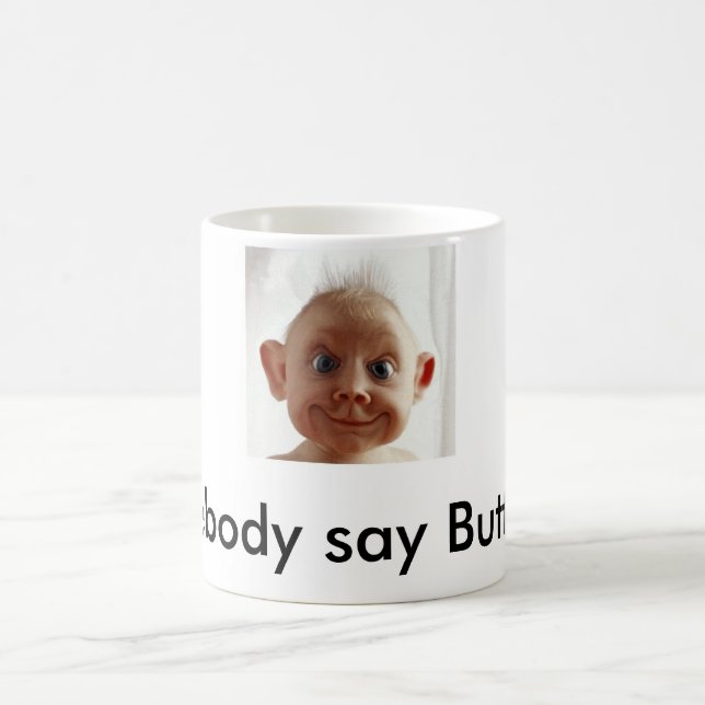 Hintern hässlich kaffeetasse (Mittel)