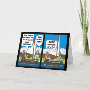 Hintern LOAD JOKE Karte