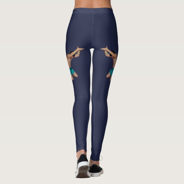 Hintern Lob für Hintern Booster Leggings (Rückseite)