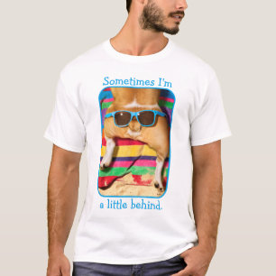 Hintern mit Sonnenbrille T-Shirt